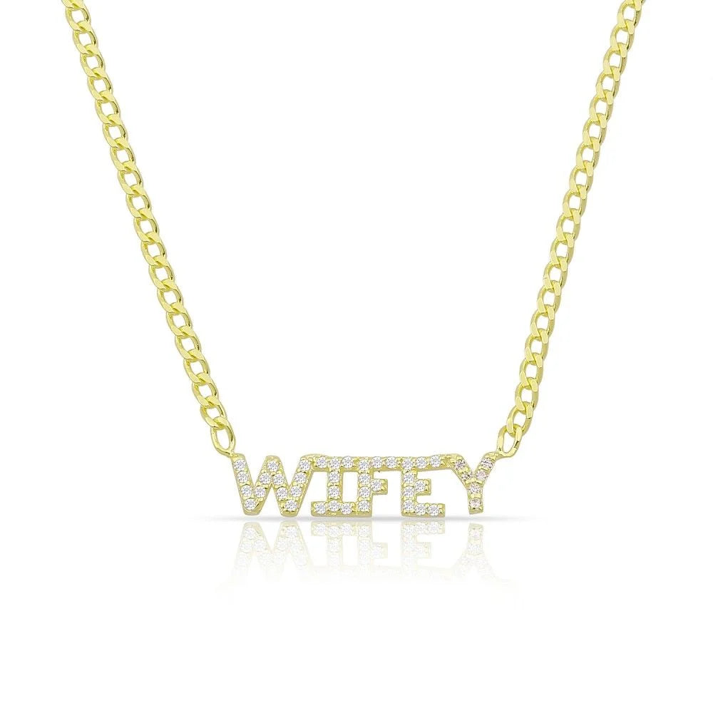 WIFEY Cuban Chain Necklace