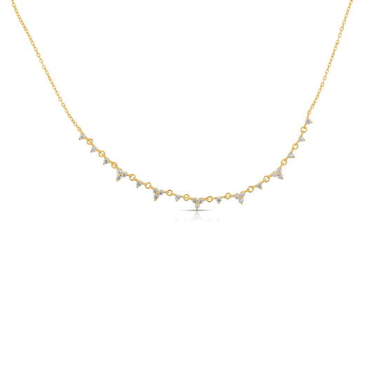 Trio Diamond Necklace