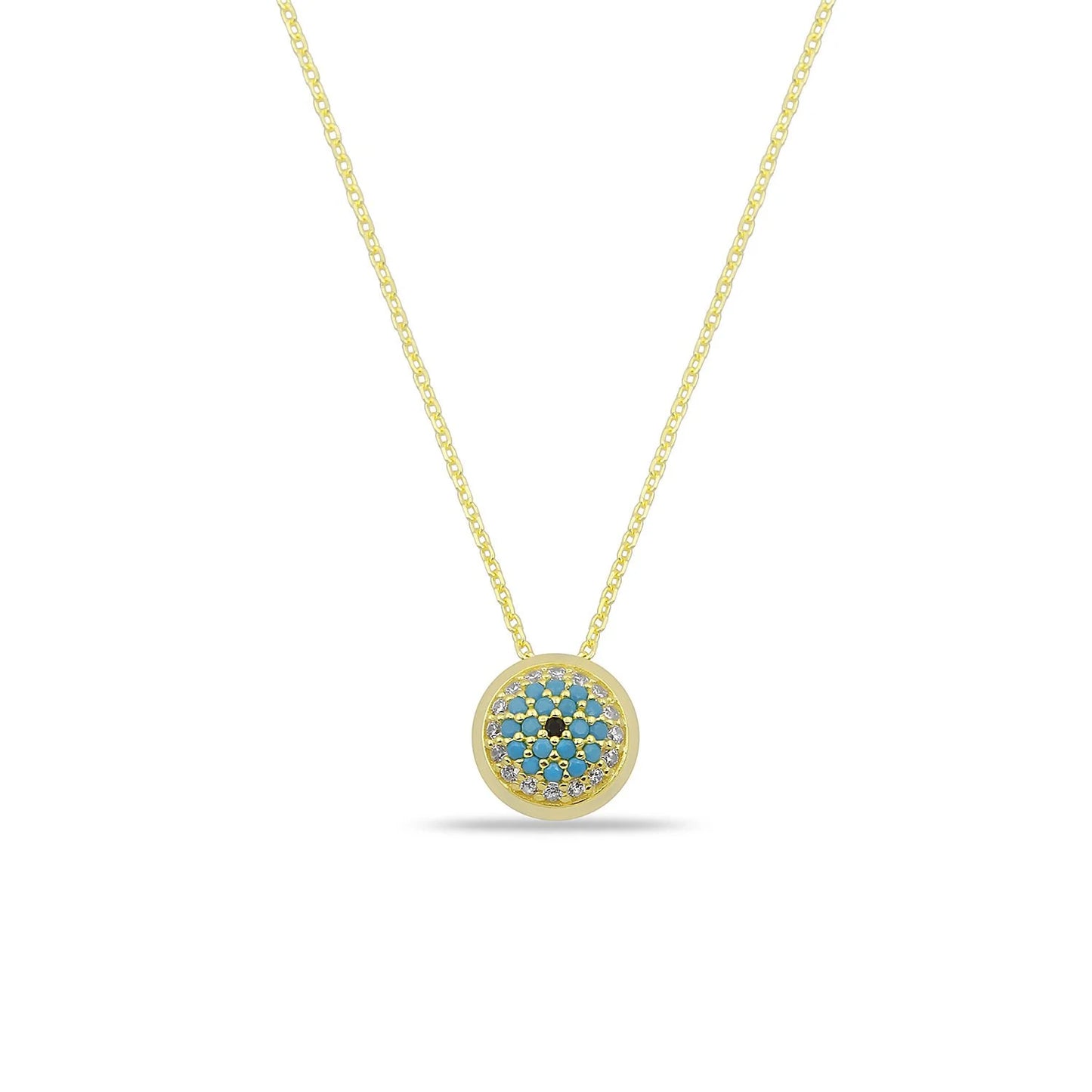 Evil Eye Ball Necklace