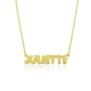 Personalised Bubble Cluster Name Necklace